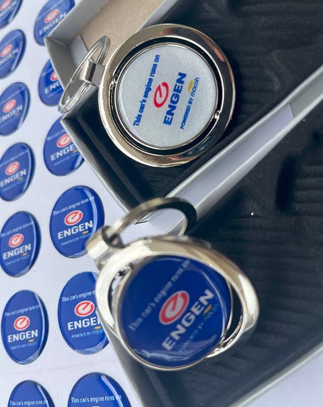 Engen Service Station Branding